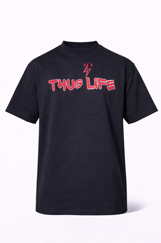 DTF ROUND NECK (THUG LIFE)